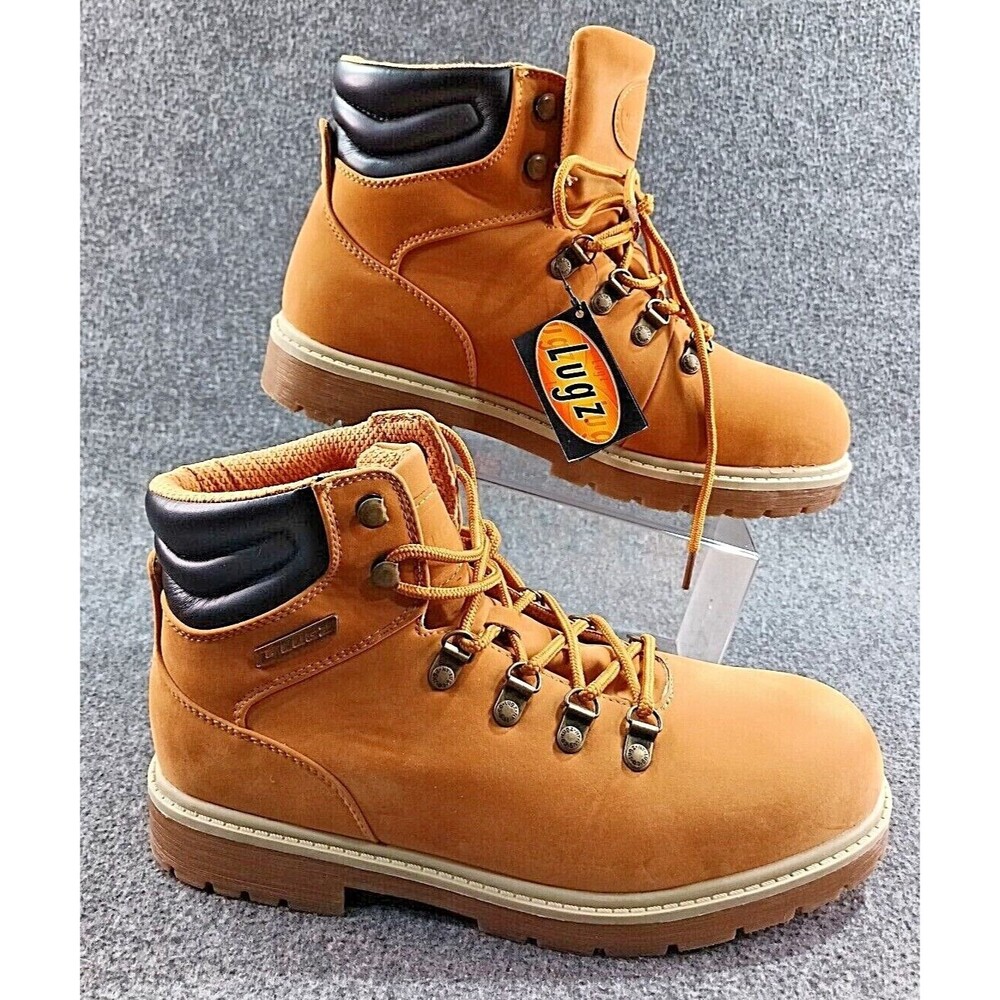 Lugz Grotto Chukka Work Boot Mens Size 9 Golden Wheat New In Box! MGROTK-7401